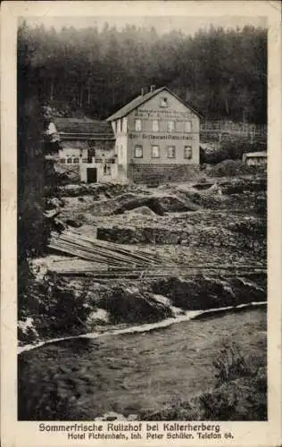 Ak Kalterherberg Monschau Montjoie in der Eifel, Ruitzhof, Hotel Fichtenhain