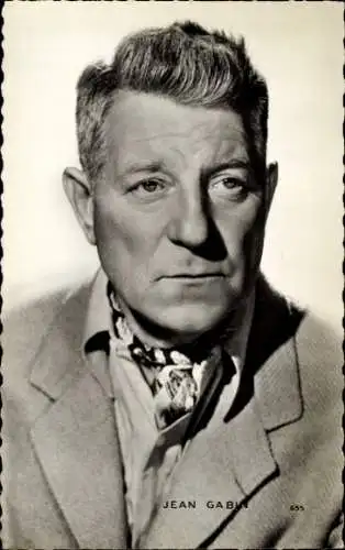 Ak Schauspieler Jean Gabin, Portrait