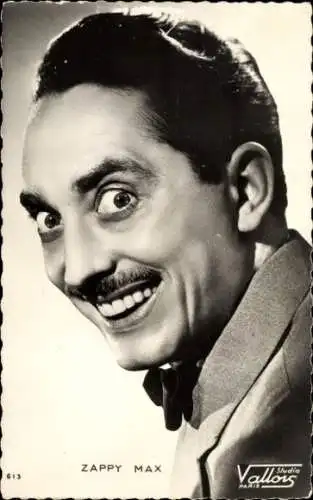 Ak Schauspieler Zappy Max, Portrait, Carboplane