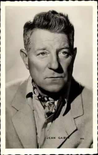 Ak Schauspieler Jean Gabin, Portrait