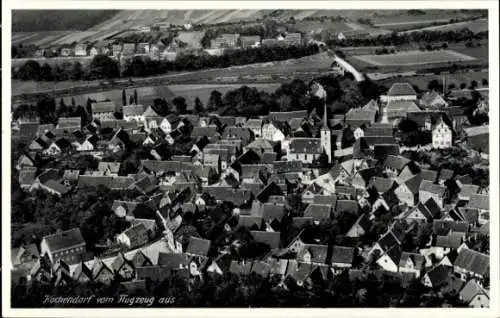 Ak Kochendorf Bad Friedrichshall in Württemberg, Fliegeraufnahme