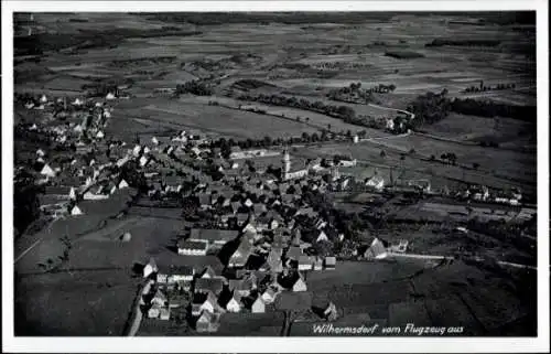 Ak Wilhermsdorf Mittelfranken, Fliegeraufnahme