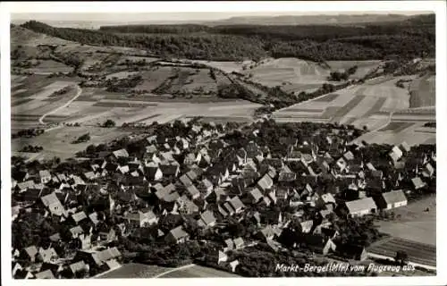 Ak Marktbergel Mittelfranken, Fliegeraufnahme