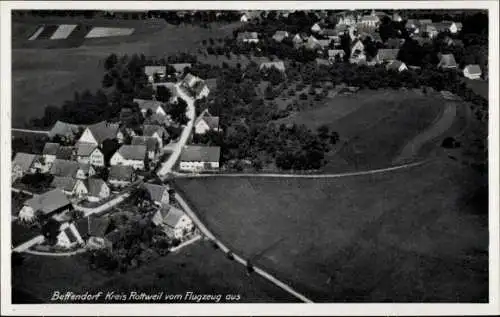 Ak Beffendorf Oberndorf am Neckar, Fliegeraufnahme