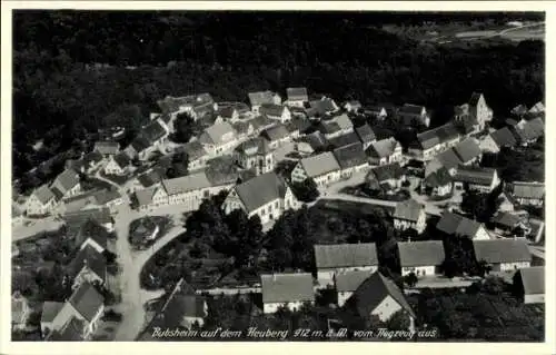 Ak Bubsheim in Württemberg, Fliegeraufnahme, Heuberg