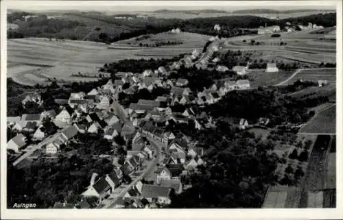 Ak Auingen Münsingen in Württemberg, Fliegeraufnahme