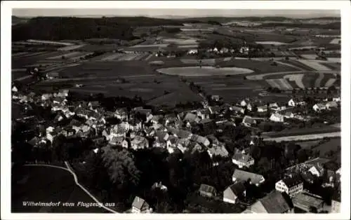 Ak Wilhelmsdorf in Württemberg, Fliegeraufnahme