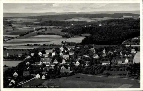 Ak Esenhausen Wilhelmsdorf in Württemberg, Fliegeraufnahme