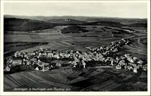 Ak Genkingen Sonnenbühl in Württemberg, Fliegeraufnahme