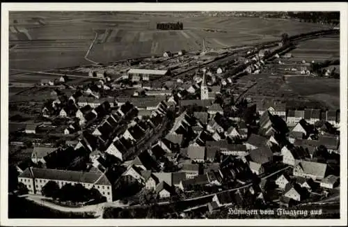 Ak Hüfingen im Schwarzwald, Fliegeraufnahme