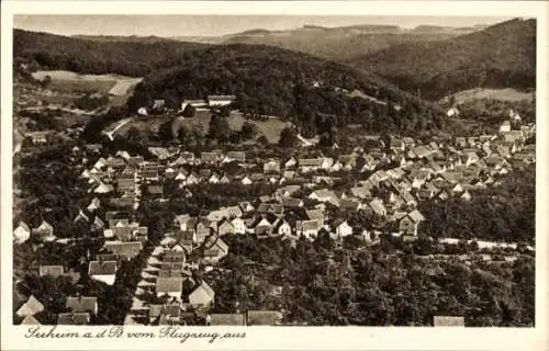 Ak Seeheim Jugenheim an der Bergstraße, Fliegeraufnahme