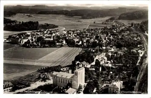 Ak Treuchtlingen im Altmühltal Mittelfranken, Fliegeraufnahme