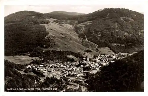 Ak Todtnau im Schwarzwald, Fliegeraufnahme