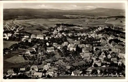 Ak Bonndorf im Schwarzwald, Fliegeraufnahme