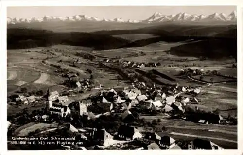 Ak Grafenhausen im Schwarzwald, Fliegeraufnahme