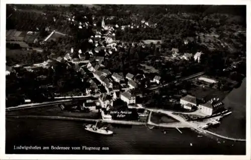 Ak Ludwigshafen am Bodensee, Fliegeraufnahme