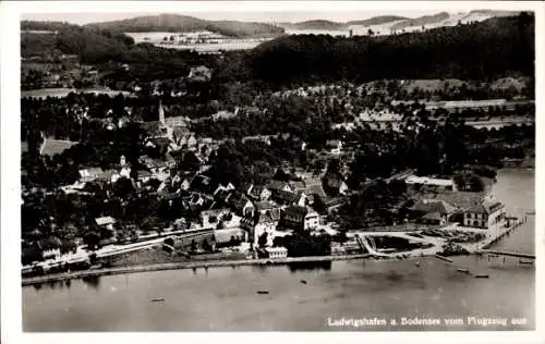 Ak Ludwigshafen am Bodensee, Fliegeraufnahme