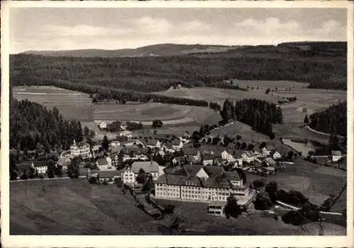 Ak Friedenweiler im Schwarzwald, Fliegeraufnahme, Kinderheim Schloss Friedenweiler