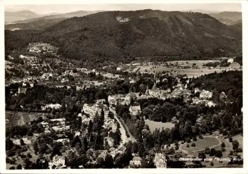 Ak Badenweiler im Schwarzwald, Fliegeraufnahme