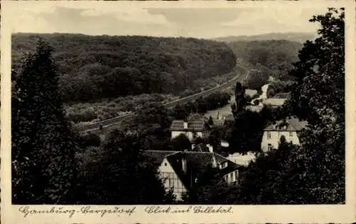 Ak Hamburg Bergedorf, Blick ins Billetal