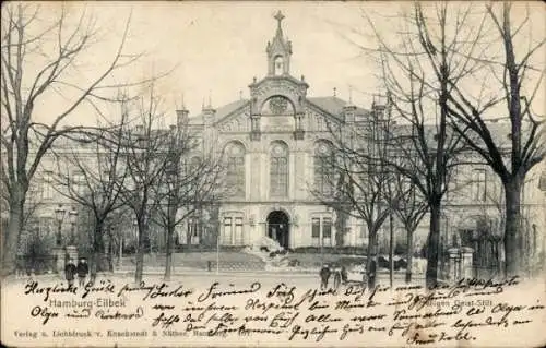 Ak Hamburg Wandsbek Eilbek, Heiligen Geist Stift