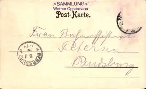 Ak Hamburg Eimsbüttel, Schäferkampsallee, Eckgebäude