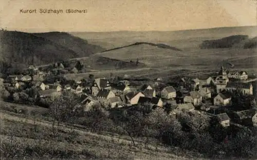 Ak Sülzhayn Ellrich im Harz Thüringen, Panorama