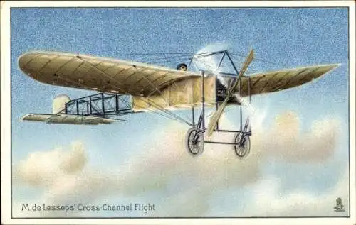 Ak De Lesseps Cross-Channel Flight, Tuck Aviation