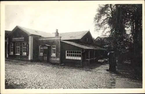 Ak Biendorf Bernburg an der Saale, Gasthaus zur Eisenbahn