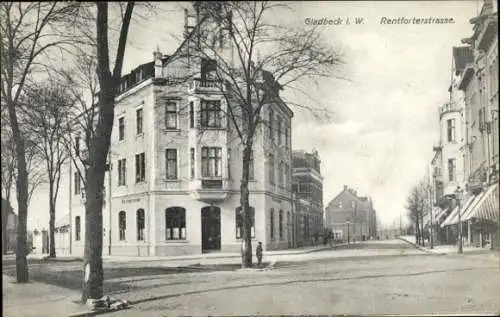 Ak Gladbeck im Ruhrgebiet, Rentforterstraße