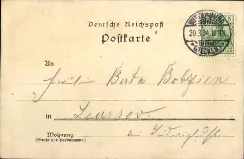 Litho Lehsen Wittenburg in Mecklenburg, Herrenhaus, Dannemora Cottage, Kapelle, Anlagen