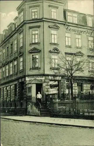 Ak Dresden Pieschen Trachenberge, Restaurant Coswiger Hof, Coswiger Straße 17