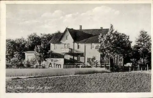 Ak Bad Elster im Vogtland, Hotel Zur Alm