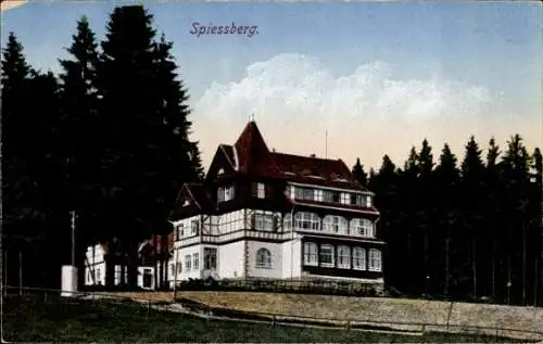 Ak Friedrichroda im Thüringer Wald, Spießberghaus, Spiessberg