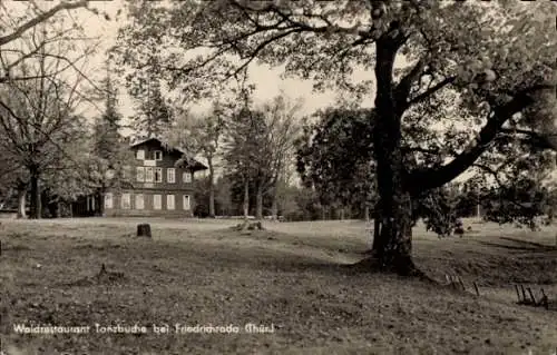 Ak Friedrichroda im Thüringer Wald, Waldrestaurant Tanzbuche