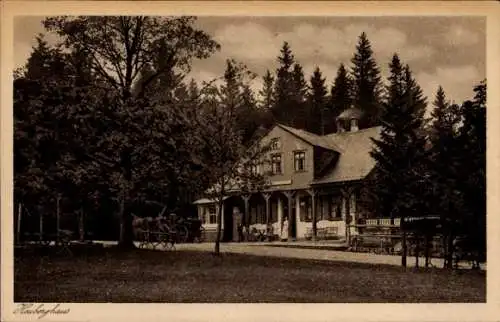 Ak Friedrichroda Thüringer Wald, Heuberghaus