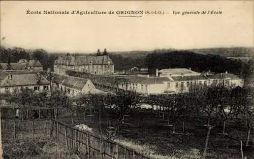 Ak Thiverval Grignon Yvelines, Ecole Nationale d'Agriculture, Gesamtansicht