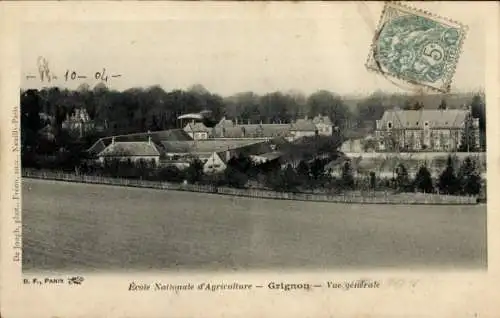 Ak Thiverval Grignon Yvelines, Gesamtansicht, École Nationale d'Agriculture