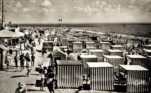 Ak La Bernerie en Retz Loire Atlantique, Plage