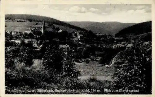 Ak Stützerbach Ilmenau Thüringer Wald, Teilansicht, Mayersgrund