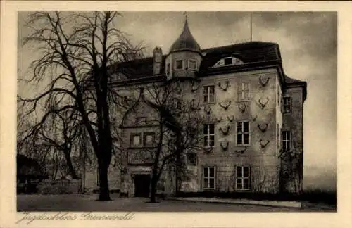 Ak Berlin Zehlendof Dahlem, Jagdschloss Grunewald