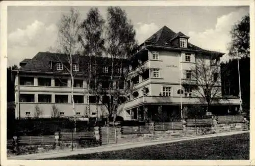 Ak Bad Elster im Vogtland, Kurheim Reichsbahn