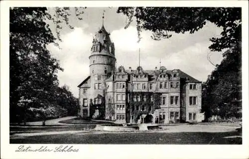 Ak Detmold in Nordrhein Westfalen, Schloss