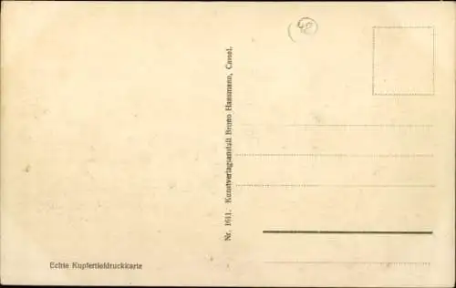 Ak Münster in Westfalen, Königliches Schloss, Rückansicht