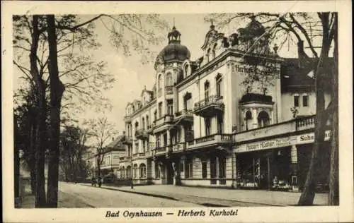 Ak Bad Oeynhausen in Westfalen, Herberts Kurhotel, Robert Küster