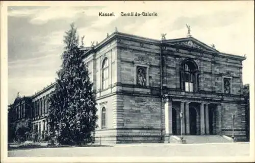 Ak Kassel in Hessen, Gemälde-Galerie