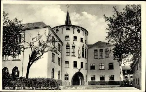 Ak Brakel in Westfalen, Oberlyzeum des Instituts Brede