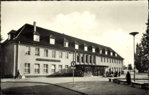 Ak Gütersloh in Westfalen, Bahnhof