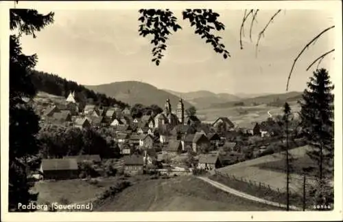 Ak Padberg Marsberg im Sauerland, Gesamtansicht