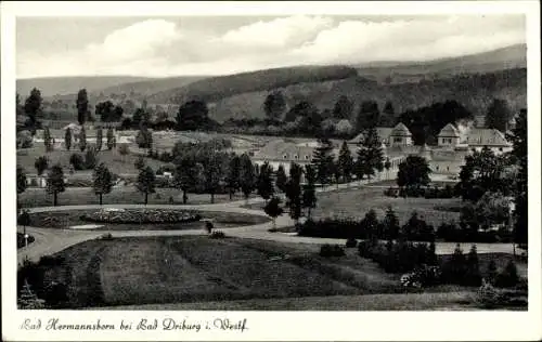 Ak Pömbsen Bad Driburg in Westfalen, Bad Hermannsborn, Panorama